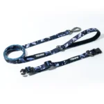 Koi Fish matching dog collar and lead set in koi fish pattern print